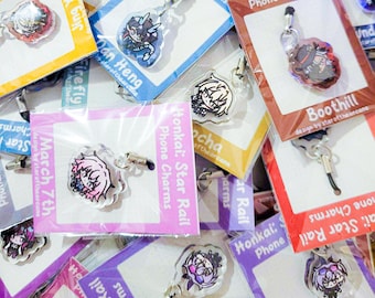 Honkai Star Rail Phone Charms