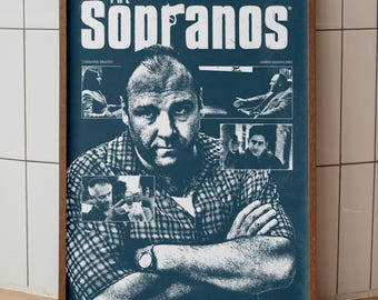 The Sopranos – TV Show – Print | Art | Poster | A4 A3 A2