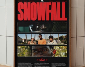 Sneeuwval – tv-programma – afdrukken | Kunst | Poster | A4 A3 A2