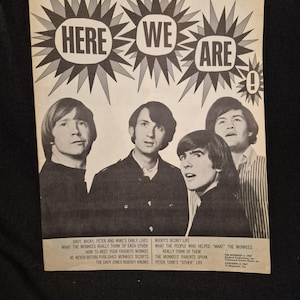 Monkees Memorabilia - Etsy