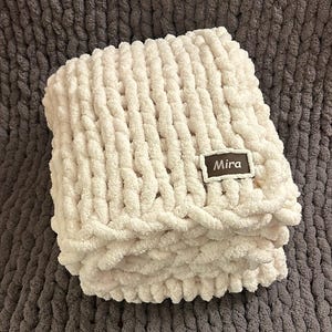 Custom Chunky Blanket Etsy Canada