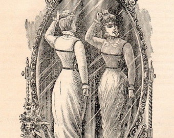 1887 Victorian dressmaking instructions download Perfection Tailor System