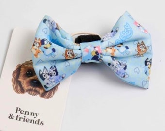Lindo accesorio para perros con lazo Bluey Dog