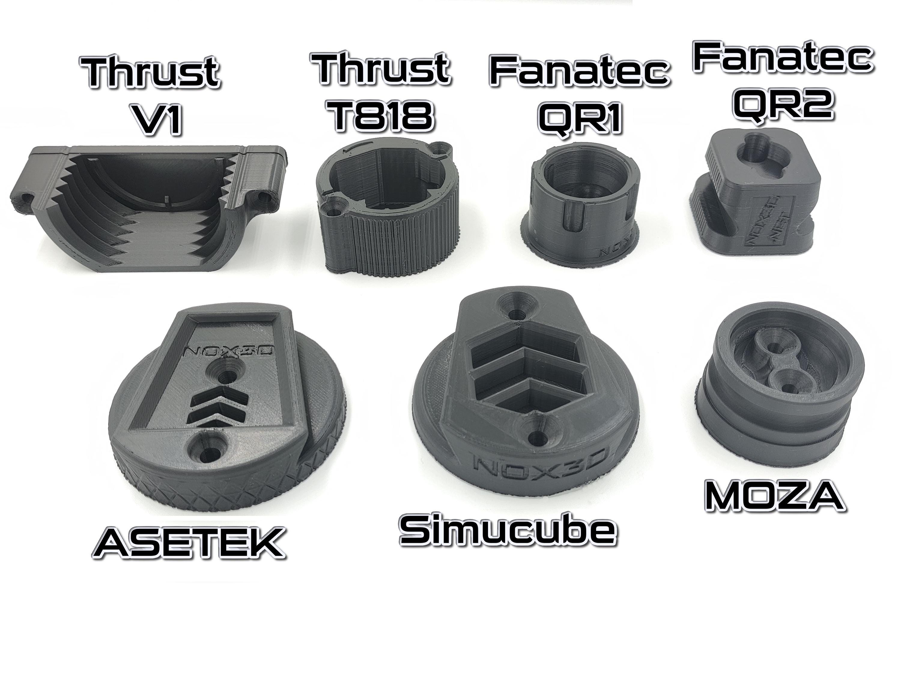 NEW wallmount fanatec thrustmaster simucube asetek moza QR2 T818 wheel mount fix bracket