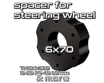 Wheel Hub Extender Sim Racing Sim Rig Steering Wheel Spacer Hub Extension - Etsy