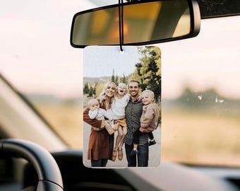 Car Air Freshener, Car Scent, Custom Photo Car Ornament, Personalized Car Accessory, Car Charm Gift, Custom Car Air Freshener