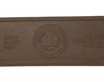 Vintage Longaberger Pottery Warming Tray Insert Brown Stoneware USA
