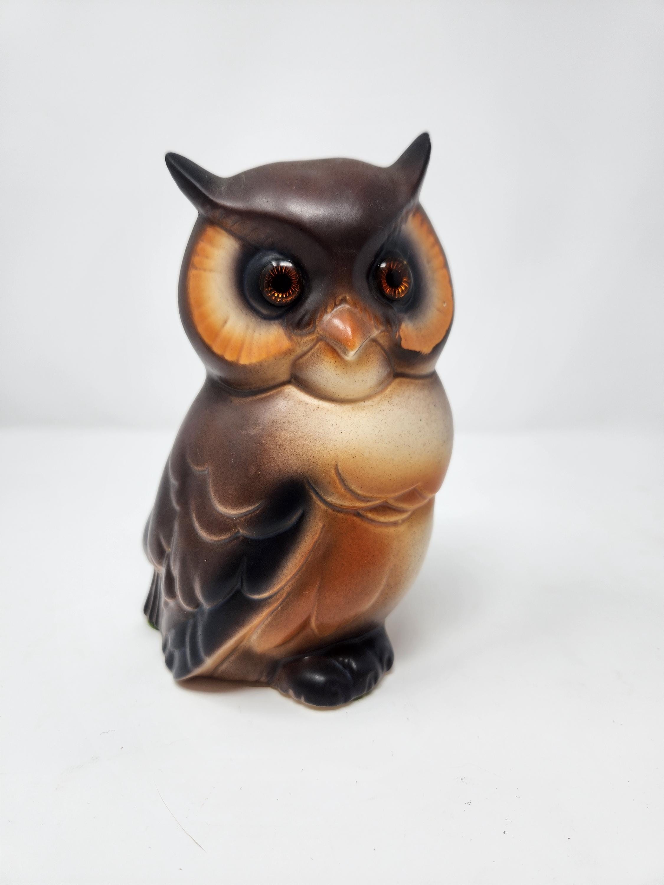 Vintage Roselane Pottery Owl