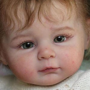 Authentic Platinum Full Body Silicone Baby Artie/17 inches/Newborn Size/Created In USA