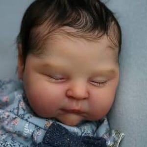 Authentic Platinum Full Body Silicone Baby Pear/17 inches/Newborn Size/Created In USA