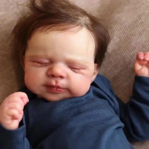 Authentic Platinum Full Body Silicone Baby/19 inches/Newborn Size/Created In USA