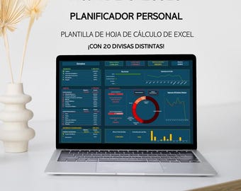 Plantilla de Finanzas Personales: ¡Planifica tus Gastos e Ingresos Anuales y Mensuales con Estilo!