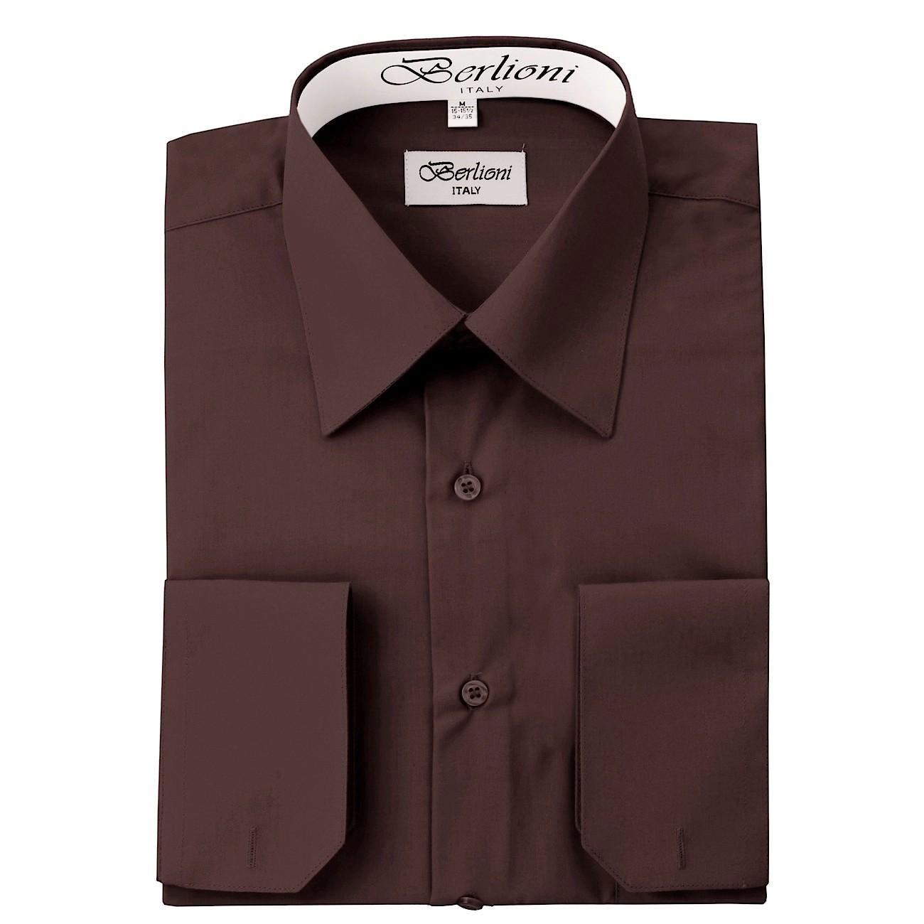 Brown Button Dress