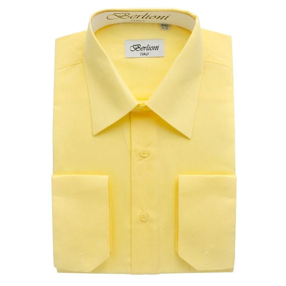 golden yellow dress shirt Warren Easton Male Oxford main image 0