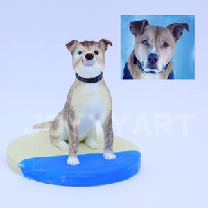 Personalized Custom Dog Wedding Cake Topper, Pet Cake Topper, Pets Birthday, Cat Cake Topper, Anniversary Pet, Dog Figurines, Dogs Birthday