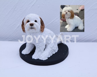 Custom Dog Figurine, Pet Figure, Custom Dog Sculpture, Pet Loss Gift, Dog Memorial Gift, Custom Pet Memorial Gift, Dog Lover Valentine Gift