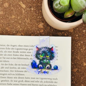Magnetisches Grumpy-Tier-Lesezeichen – Mürrisch, Lustig & Unverschämt Süß!