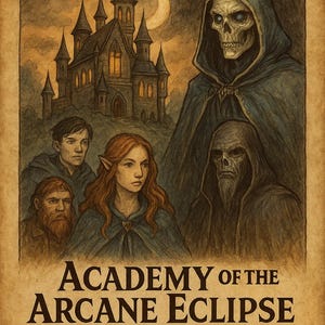 Academy of the Arcane Eclipse – A 60-Hour Full-Length DnD Campaign (Levels 3–8)