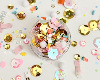 Easter Confetti Glam Glitter, Custom Glitter Mix, Glitter, Sparkly Glitter, DIY Glitter, Glitter for Anything, Easter glitter, Easter Glam