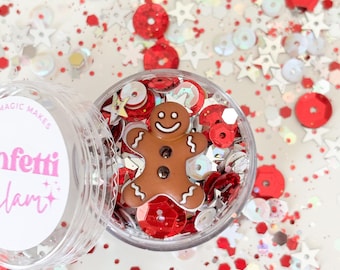 Christmas Confetti, Confetti Glam, Custom Confett, Pretty Confetti, Jen Magic Makes, Sweets Confetti, Candy Confetti, Flatlay Confetti,