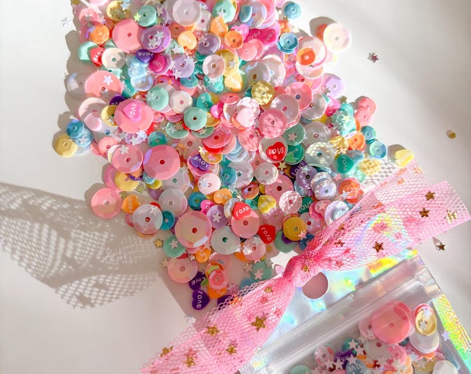 Confetti, Confetti Glam, Custom Confett, Pretty Confetti, Valentines ...