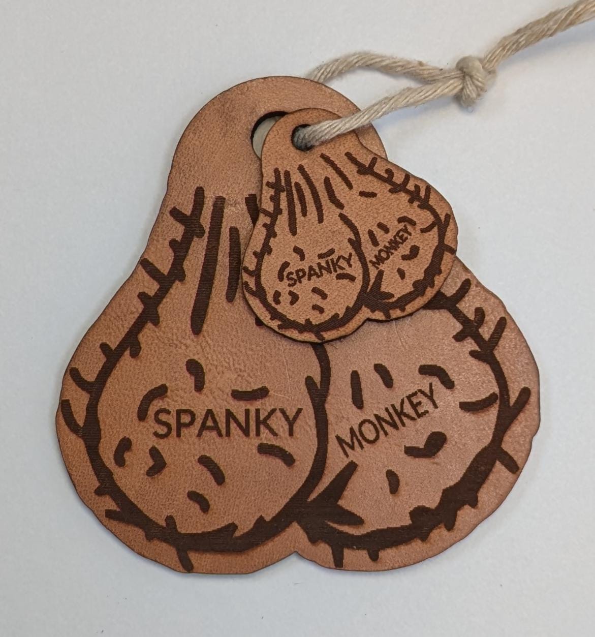 T-bag Tags, Leather - Shoot 'em or... Not.