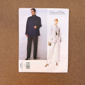 Vogue 2188 Oscar de la Renta Pattern