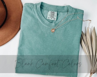 Blank Color Washed Shirts, Blank Comfort Color Tshirt, Comfort Colors Shirt, Blank Comfort Color, Comfort Colors Vintage Washed Shirt C1717