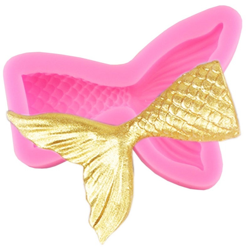 Mermaid Tail Silicone Mold Etsy
