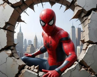 3D Effect cartoon movie character sublimation mug wrap spider man