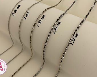 Cadena de plata de ley 925, Joyería de plata, Pulsera de cadena