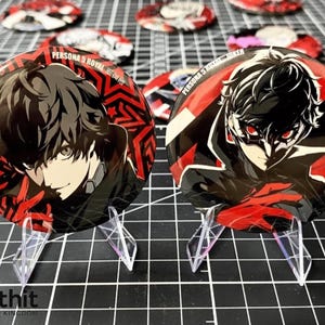 Persona 5 Badges Set: Phantom Thieves Collection, Anime Pins