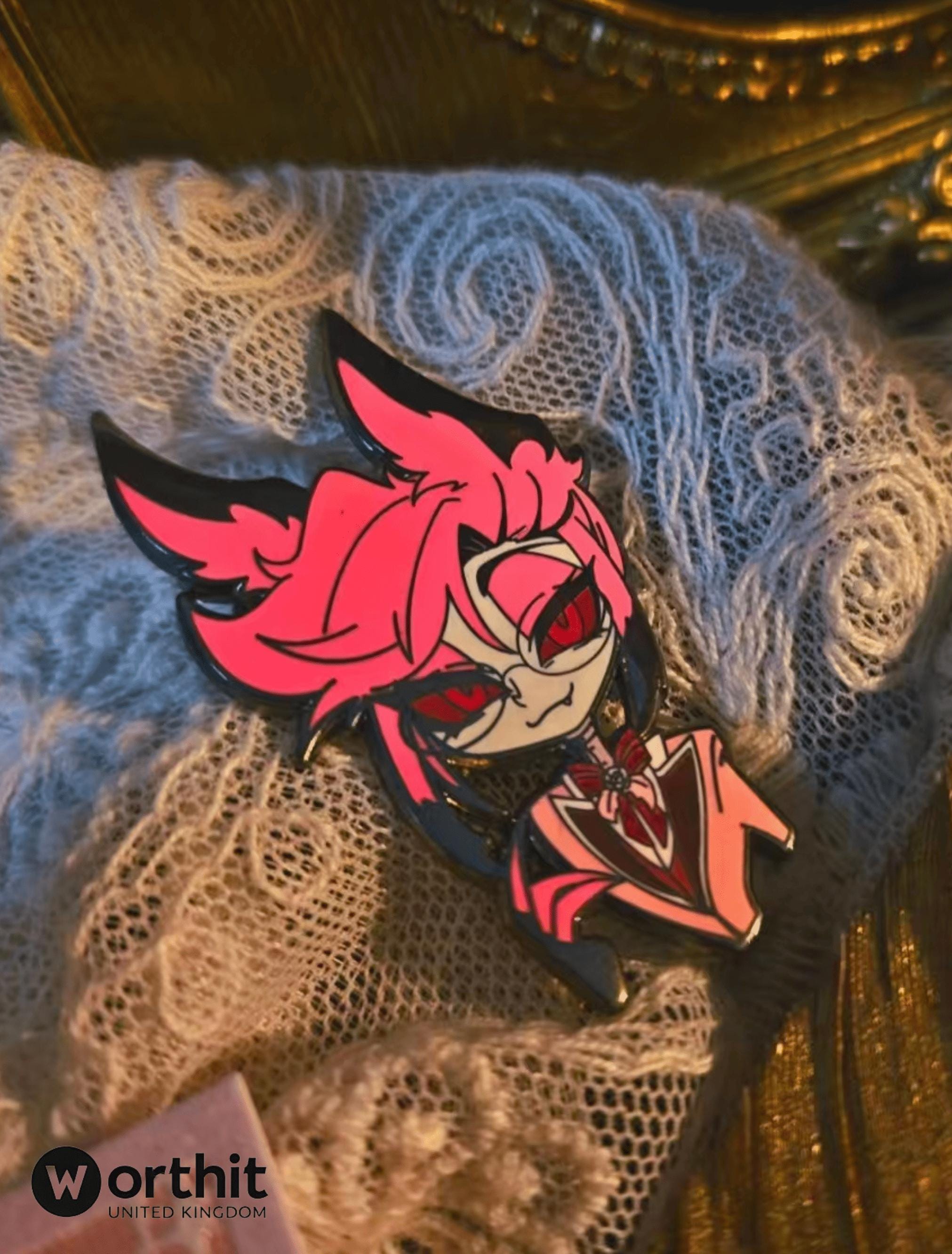 Hazbin Hotel Alastor Chibi 5cm Hard Enamel Pin – Hazbin & Helluva