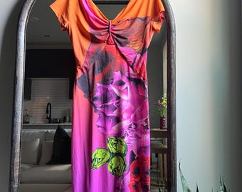 Roberto Cavalli Printed Dress