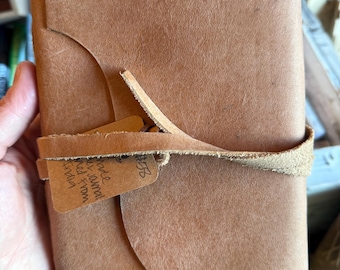 Handcrafted Leather Grimoire | Vintage-Style Writing Book | Made in India