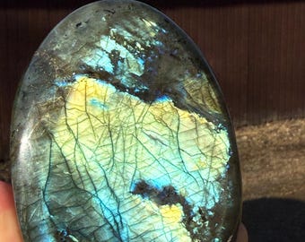 Labradorite Freeform | Blue Gold Flash | Free Form