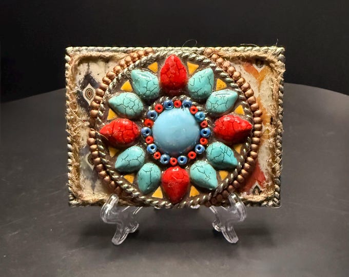 Southwestern Western Native American Style Belt Buckle