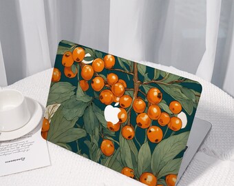 Orange Berry Illustration All New MacBook Case for Pro 14/16,Personalized Macbook Pro 13, Protective Case Laptop Cover For MacBook Air 13/15