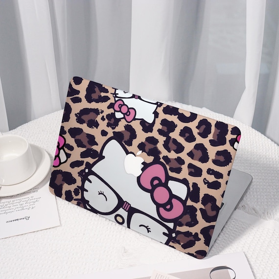 Leopard and Cat All New MacBook Case for 2025 Air 15,Personalized Macbook Pro 13,Protective Case Laptop Cover For Macbook Pro 14/15/16 case