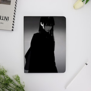 Gotisch esthetische iPad-hoes met Apple-potloodhouder voor iPad 10 9 8 7 10.9", iPad Air 6/5, iPad Pro 11" M4 M2, hoes iPad-hoes 2022/2021/2020