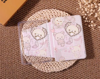 Kawaii Rilakkuma & Korilakkuma Collage 360 Kindle Case, Custom KPW Case, Kindle 10/11/12th Case, Detachable 360 Kindle Case, Gift For Her