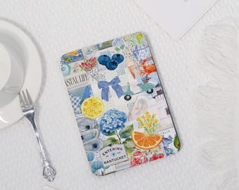 Coastal Theme Case Cover for Kindle Paperwhite1/2/3/4,Kindle Paperwhite 2021 Cover,Kindle Acrylic Case,Kindle 10th Case With Hand Strap