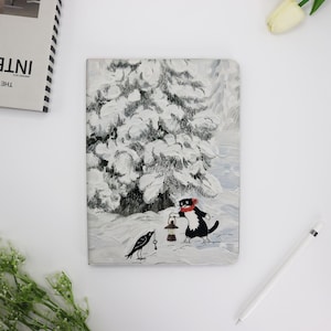 Cat with Lantern iPad Pro/Mini Case Cover For 10.9 10.5 10.2" iPad 10/9/8/7th Air 5/4, Pro 12.9/11 Inch Mini 6/5/4 Case Cover 2022/2021/2020