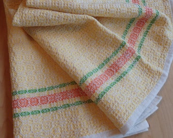 Towel Handwoven Milliflora Organic and Colorful Conventional Cotton / Kitchen Towel / Chef's Towel / Cook's Towel / Dish Towel / Tea Towel