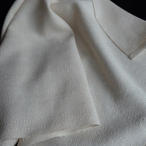 Handwoven Organic Cotton Towel Natural Colors / Kitchen Towel / Chef's Towel / Dish Towel / Tea Towel / Earth Friendly image 5