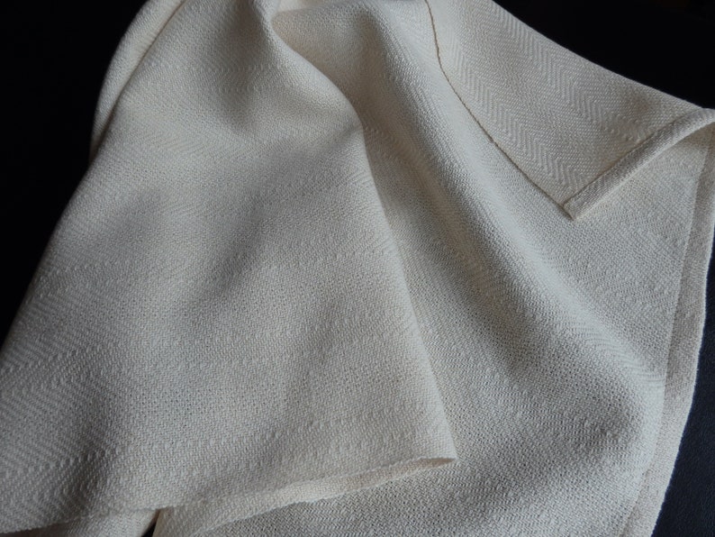 Handwoven Organic Cotton Towel Natural Colors / Kitchen Towel / Chef's Towel / Dish Towel / Tea Towel / Earth Friendly image 5