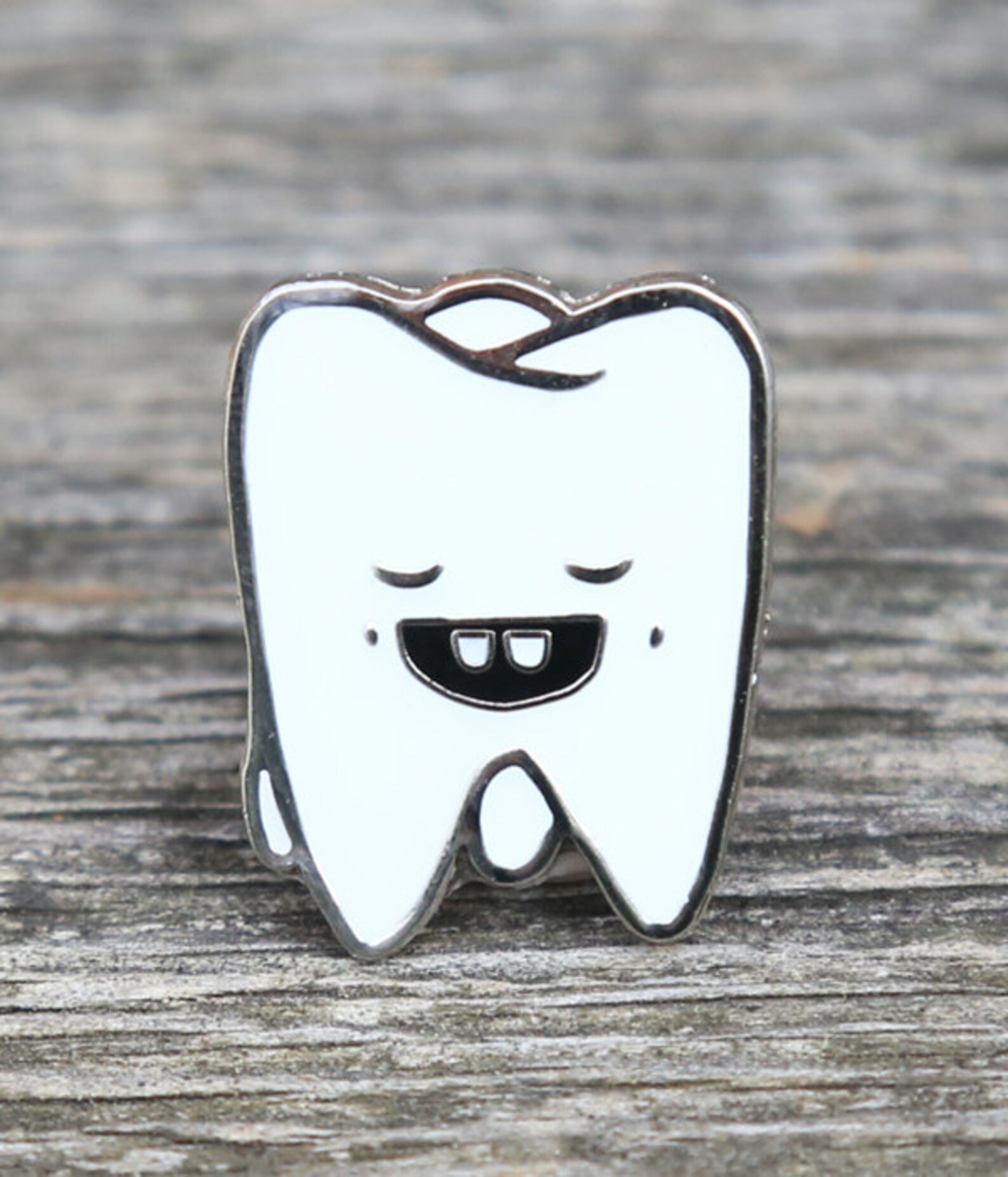 Tooth Lapel Pin Etsy
