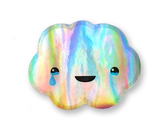 Holo Cloud Sticker