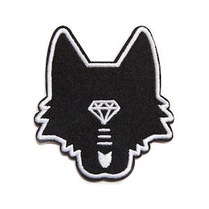 Wolf Head Iron-on Patch
