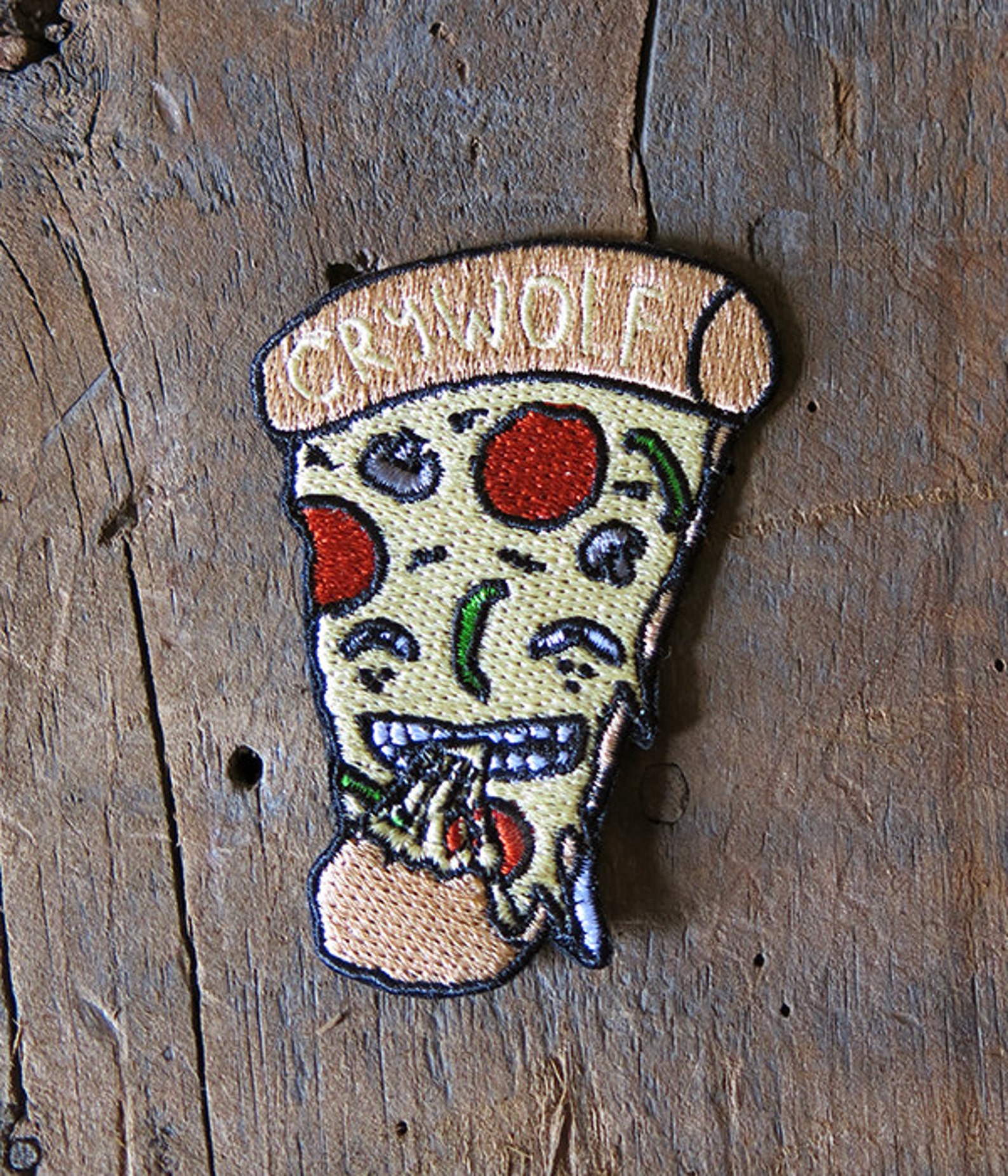Pizza Ironon Patch Etsy